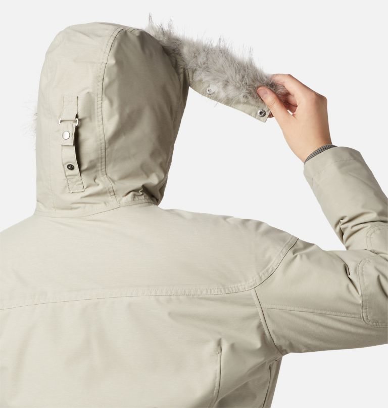 Women's Columbia Carson Pass II Jackets Light Grey | Plus Size CA-EC05L